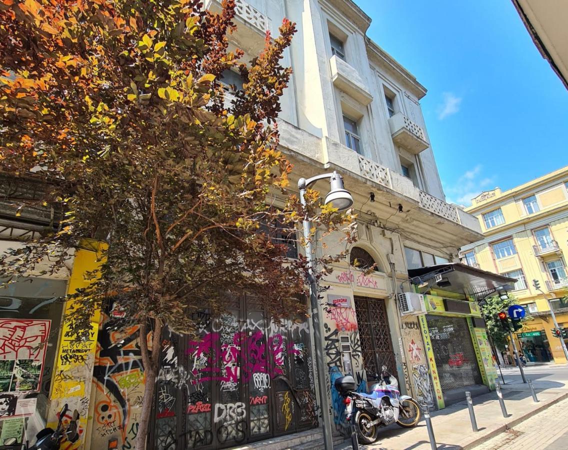 Jetpak Alternative Eco Hostel Thessaloniki Exterior foto